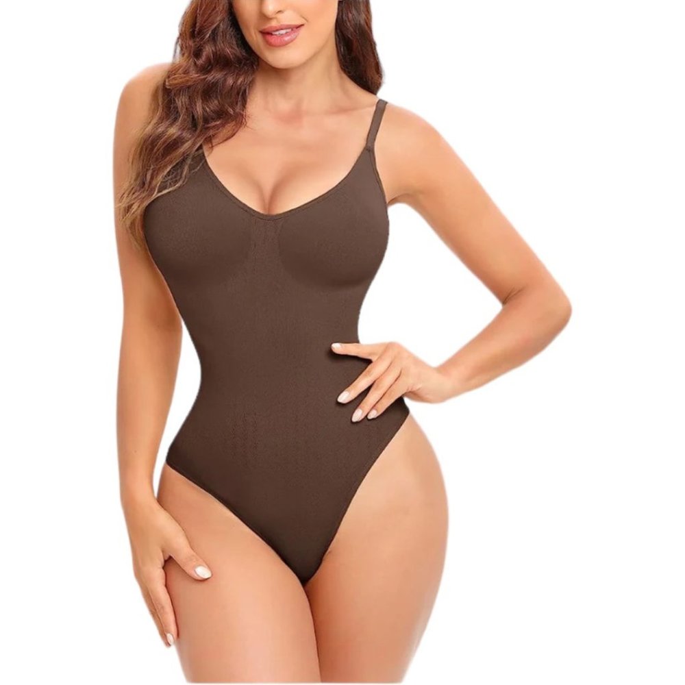 NWT | White Snatched Bodysuit | XL / 2XL - Picture 5 of 8